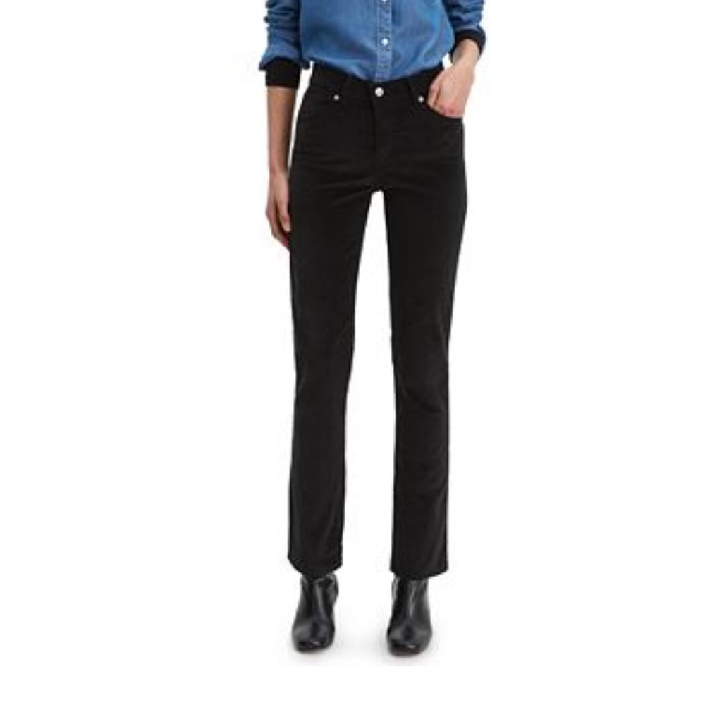 Black Straight Leg Levi’s - Size 6